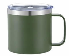 14oz Coffee Tumbler - Insulated Stainless Steel