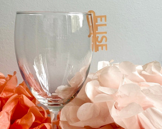 Personalized Drink Charm