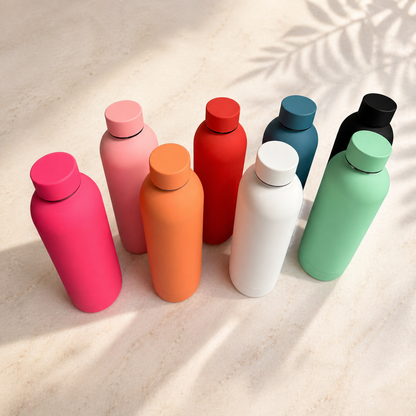 500ml Water Bottle & Notebook Set
