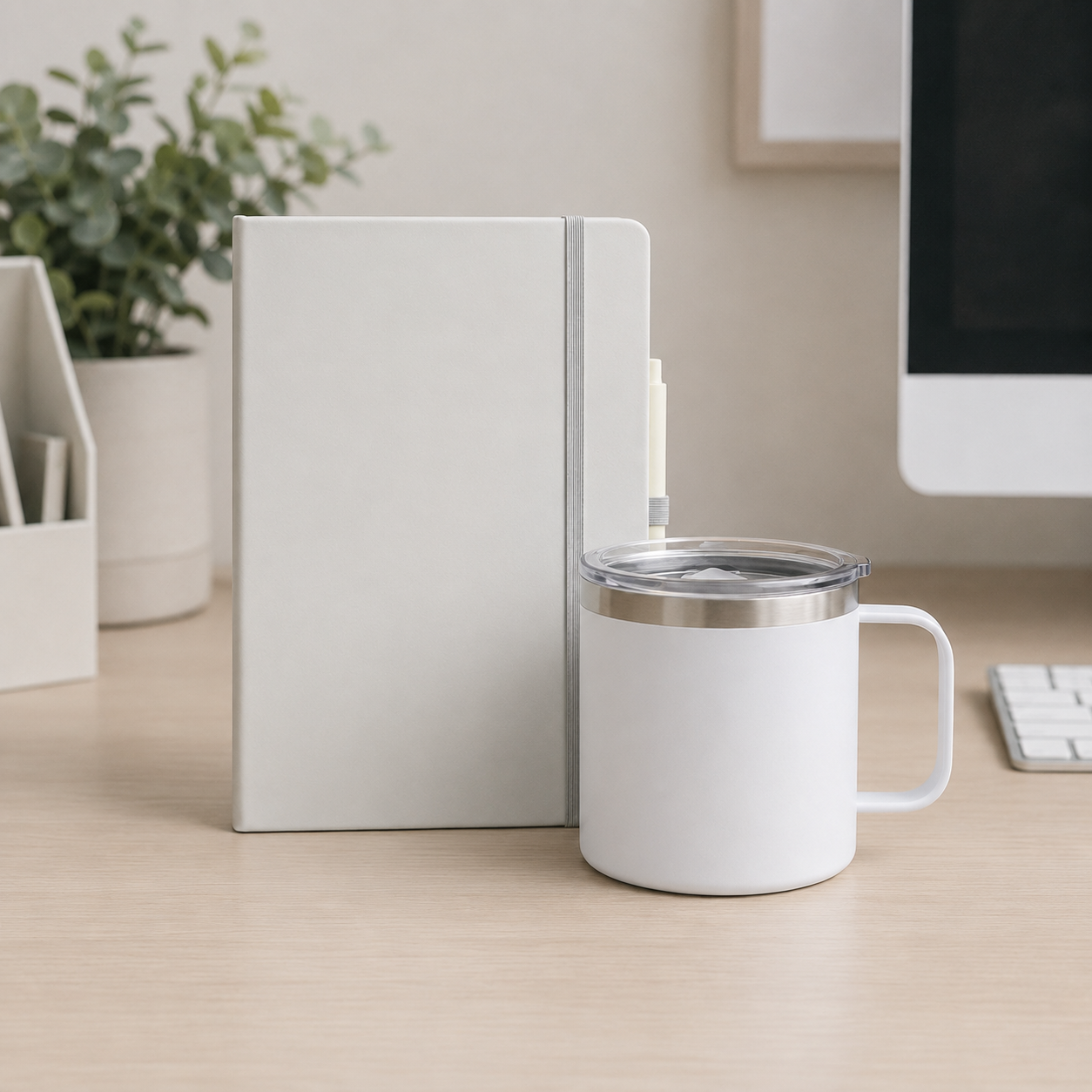 14oz Coffee Mug & Notebook Tumbler