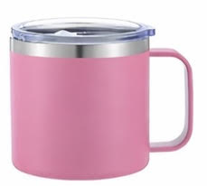 14oz Coffee Tumbler - Insulated Stainless Steel