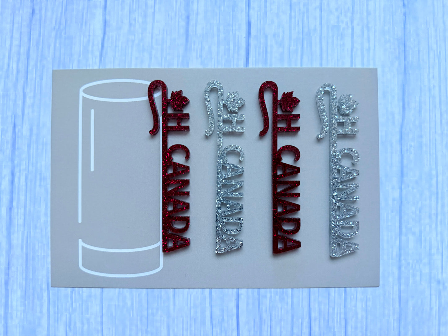 OH Canada Drink Charm Set