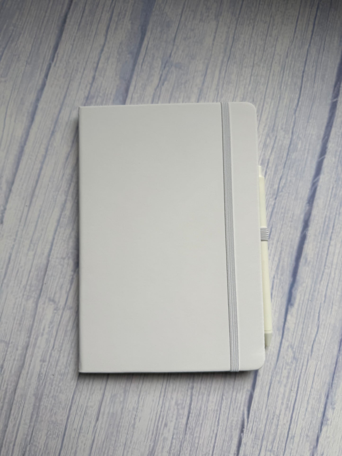Personalized Hard Cover Leatherette Notebook & Pen Set